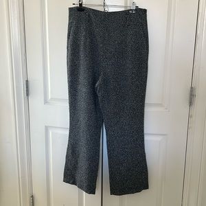 Zara tweed high waisted pants size L